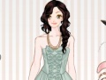Game Blue N Pink Rose Dress