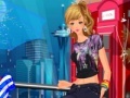 Game Girl On Rainy Night