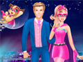 Game Super Barbie's Love Kiss