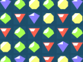 Game Flat Jewels match 3