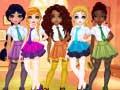Game Princesses BFF Rush To School