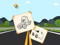 Game Funny Cars For Kids Coloring
