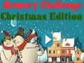 Game Memory Challenge Christmas Edition