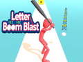 Game Letter Boom Blast