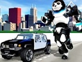 Game Police Panda Robot 