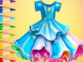 Game Coloring Book: Dress