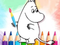 Game Coloring Book: Moomim