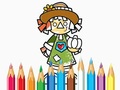 Game Coloring Book: Scarecrow