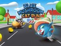 Game Blue Mushroom Cat Run