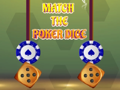 Game Match The Poker Dice