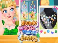 Game Blonde Sofia Making Jewelry