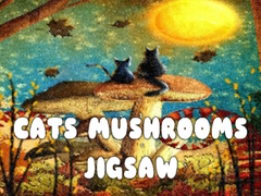 Game Cats Mushrooms Jigsaw