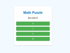 Game Math Puzzle