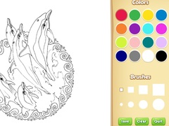 Game Mandala Coloring Book For Adults
