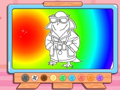 Game Coloring Book: Spionero Golubiro