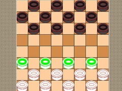 Game Pillar Checkers Duel