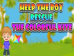 Game Help the Boy Rescue the Colorful Kite