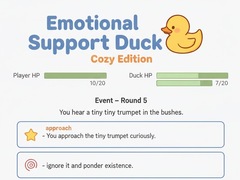 Game Emotional Support Duck