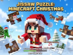 Game Jigsaw Puzzle: Minecraft Christmas