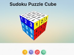 Game Sudoku Puzzle Cube