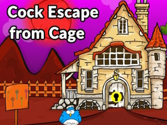Game Cock Escape from Cage