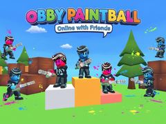 Game Obby Paintball: Online with Friends