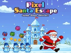 Game Pixel Santa Escape