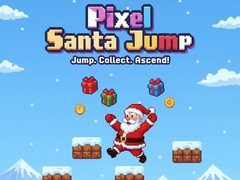 Game Pixel Santa Jump