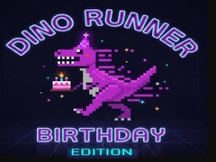 Game Dino Runner Birthday Edition