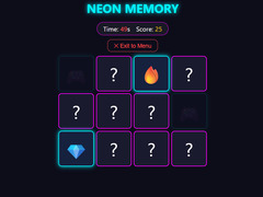 Game Neon Memory