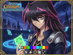 Game Anime Boy Coloring Pages