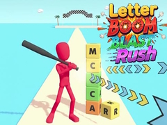 Game Letter Boom Blast Rush