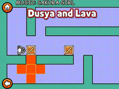 Game Dusya and Lava