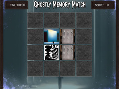 Game Ghosts Memory Match