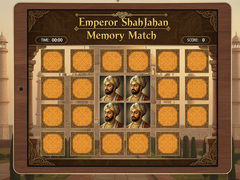 Game Emperor Shah Jahan Memory Match