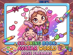 Game Coloring Book: Avatar World Rose Pajamas