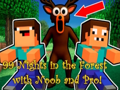 Game 99 Nights in the Forest with Noob and Pro!