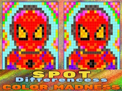 Game Spot the Differences Color Madness 