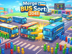 Game Merge Bus Sort: 2048