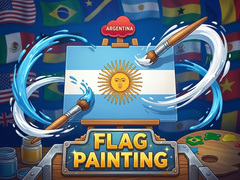 Game Flag Painting