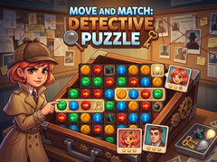 Game Move and Match: Detective Puzzle