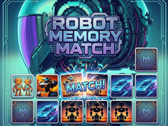 Game Robot Memory Match