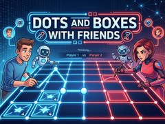 Game Dots and Boxes with Friends