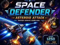 Game Space Defender: Asteroid Attack
