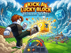 Game Kick a Lucky Block: Tsunami Waves