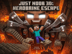 Game Just Noob 3D: Herobrine Escape