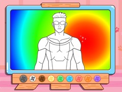 Game Coloring Book: Invincible