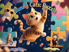 Game Funny Cats: Puzzle
