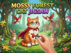 Game Mossy Forest Cat Jigsaw