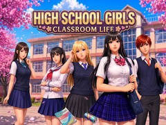 Game High School Girls Classroom Life